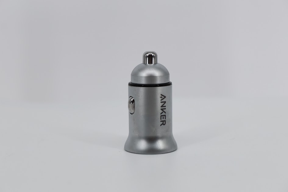 Anker – PowerDrive 2 Alloy 24W Vehicle Charger – Silver