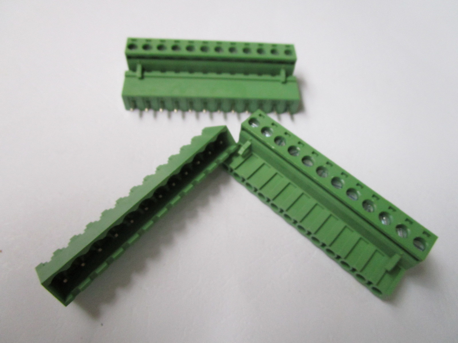 80 pcs Close Straight 12pin 5.08mm Screw Terminal Block Connector Pluggbale Type