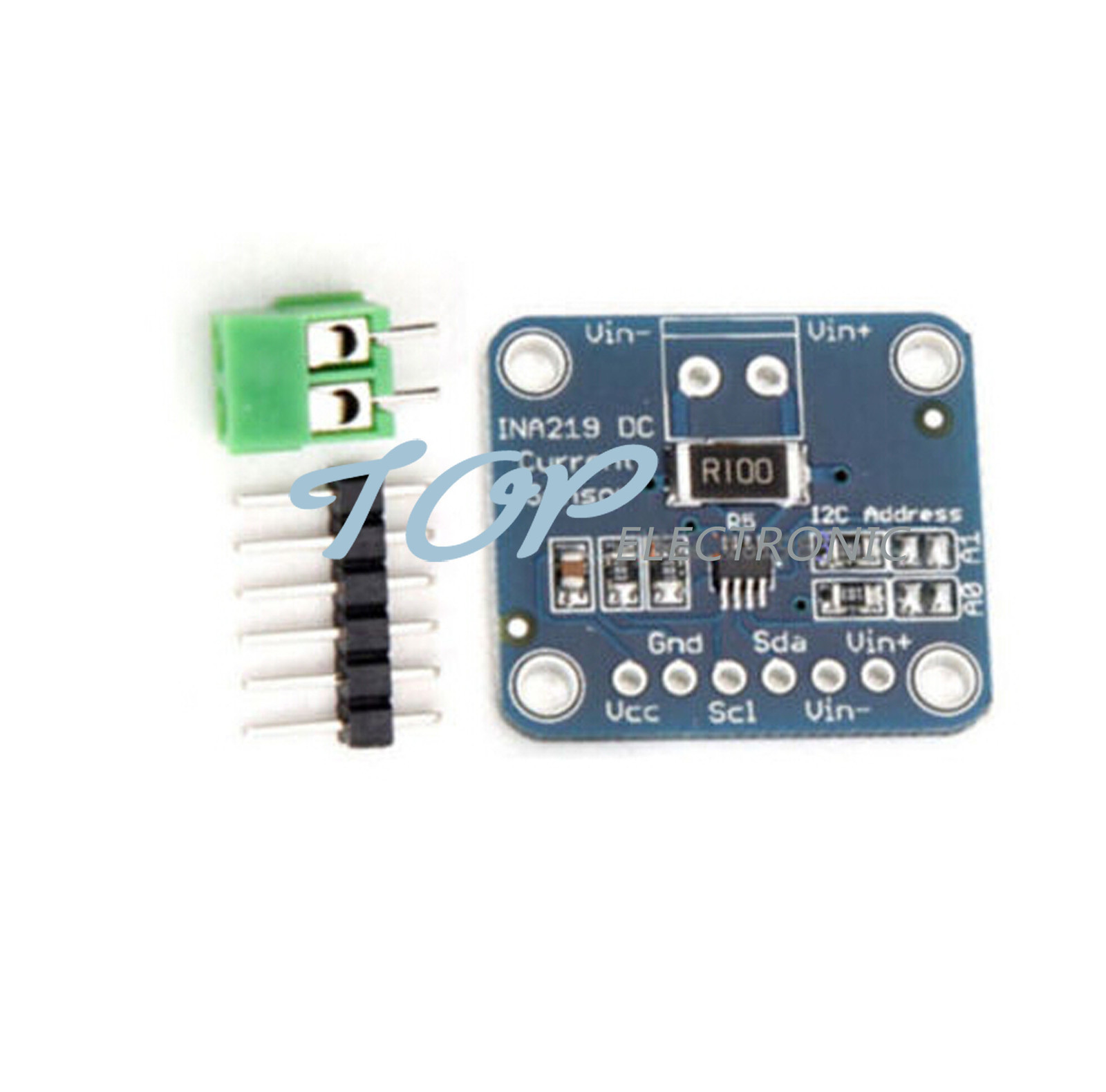 SOT23 INA219 Bi-directional DC Current Power Supply Sensor Breakout Module DIY