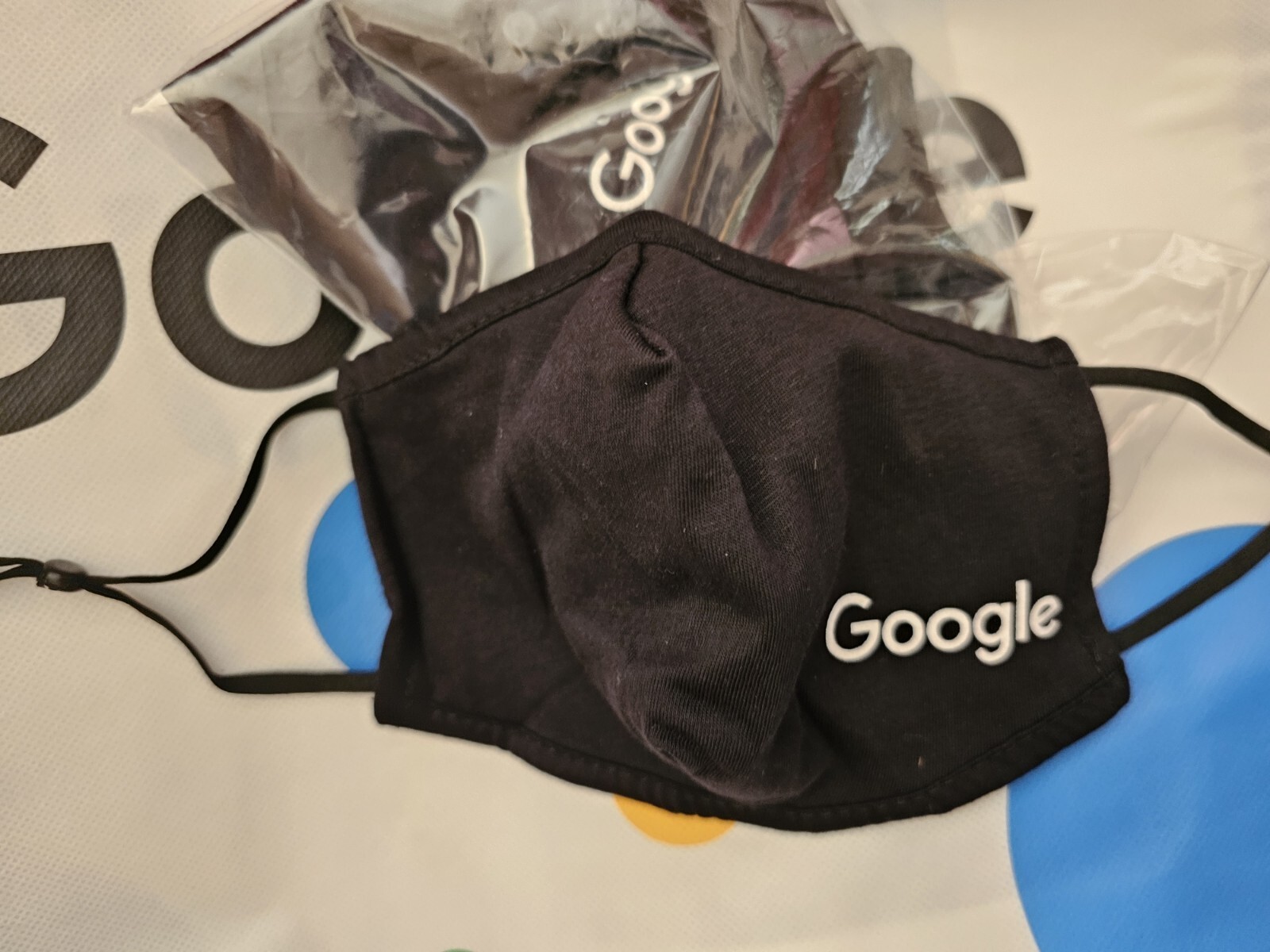 HEY Google! Merchandise Lot Notebooks Pens Bags Face Masks Etc