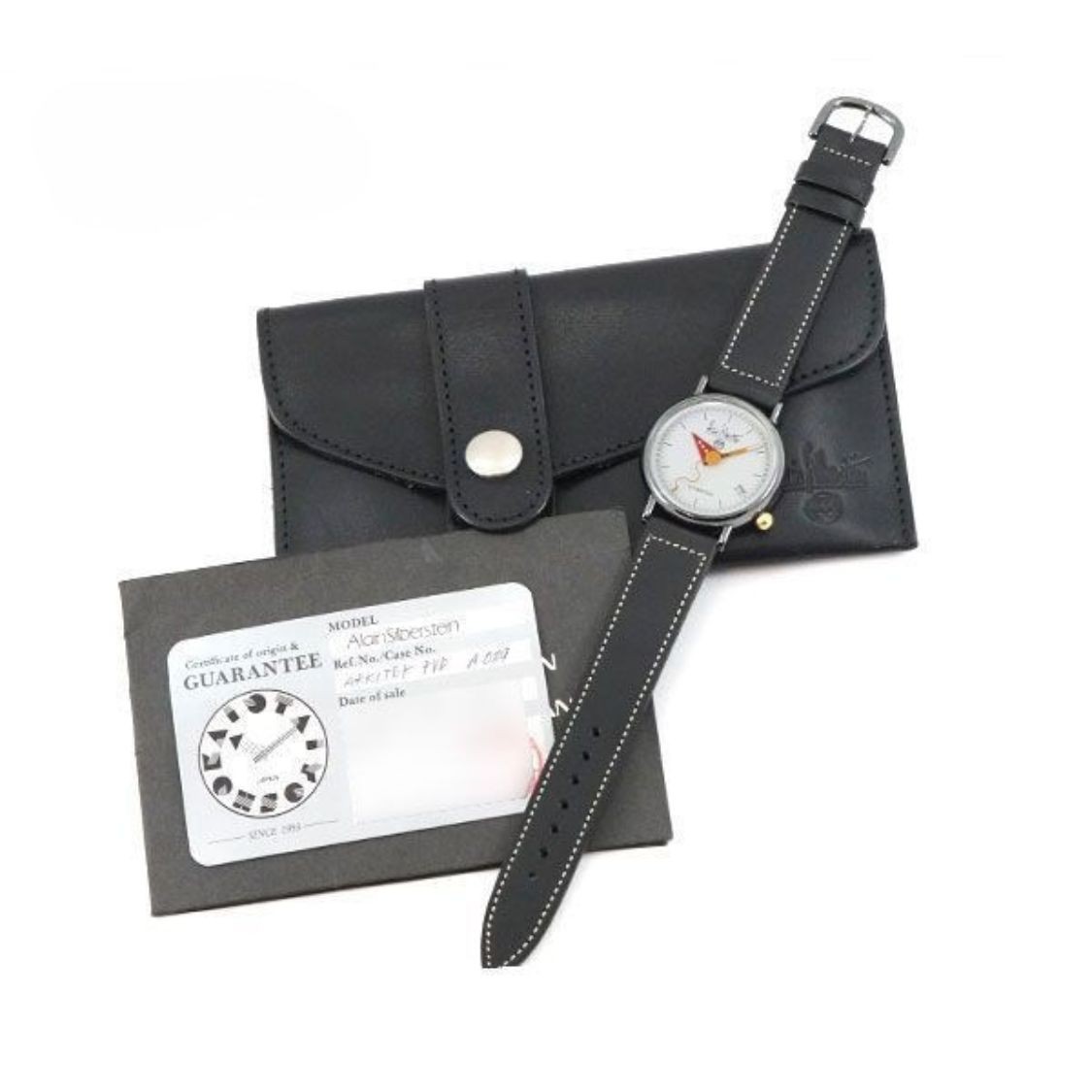 Alain Silberstein Arkitek A029 Automatic PVD SS Watch Box Papers Mens