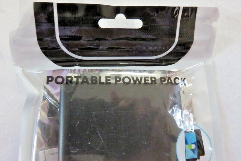 Wireless Gear 5,000MAH Slim Design Portable Power Pack Color Black Model TB880