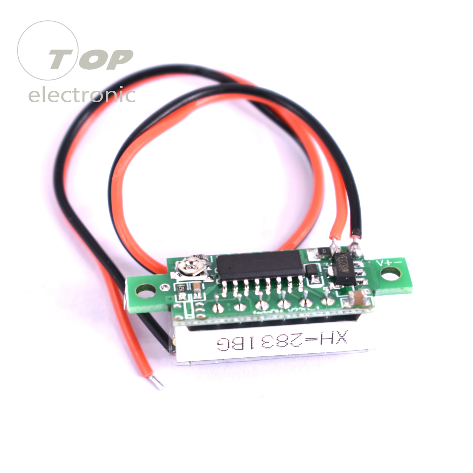 0.28″ DC Digital Voltmeter Panel Mount Green LED Voltage Volt meter 2.50~30V