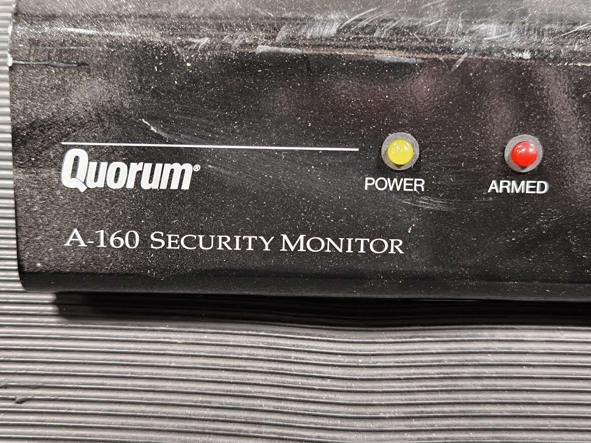 Quorum A-160 Security Monitor – Used, Working, Scratches