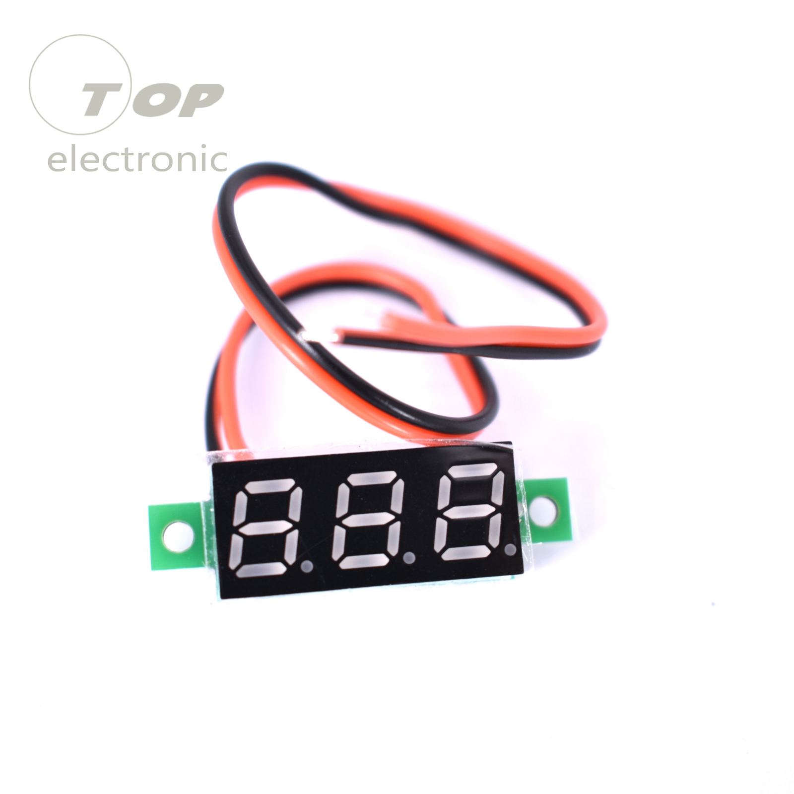 0.28″ DC Digital Voltmeter Panel Mount Green LED Voltage Volt meter 2.50~30V