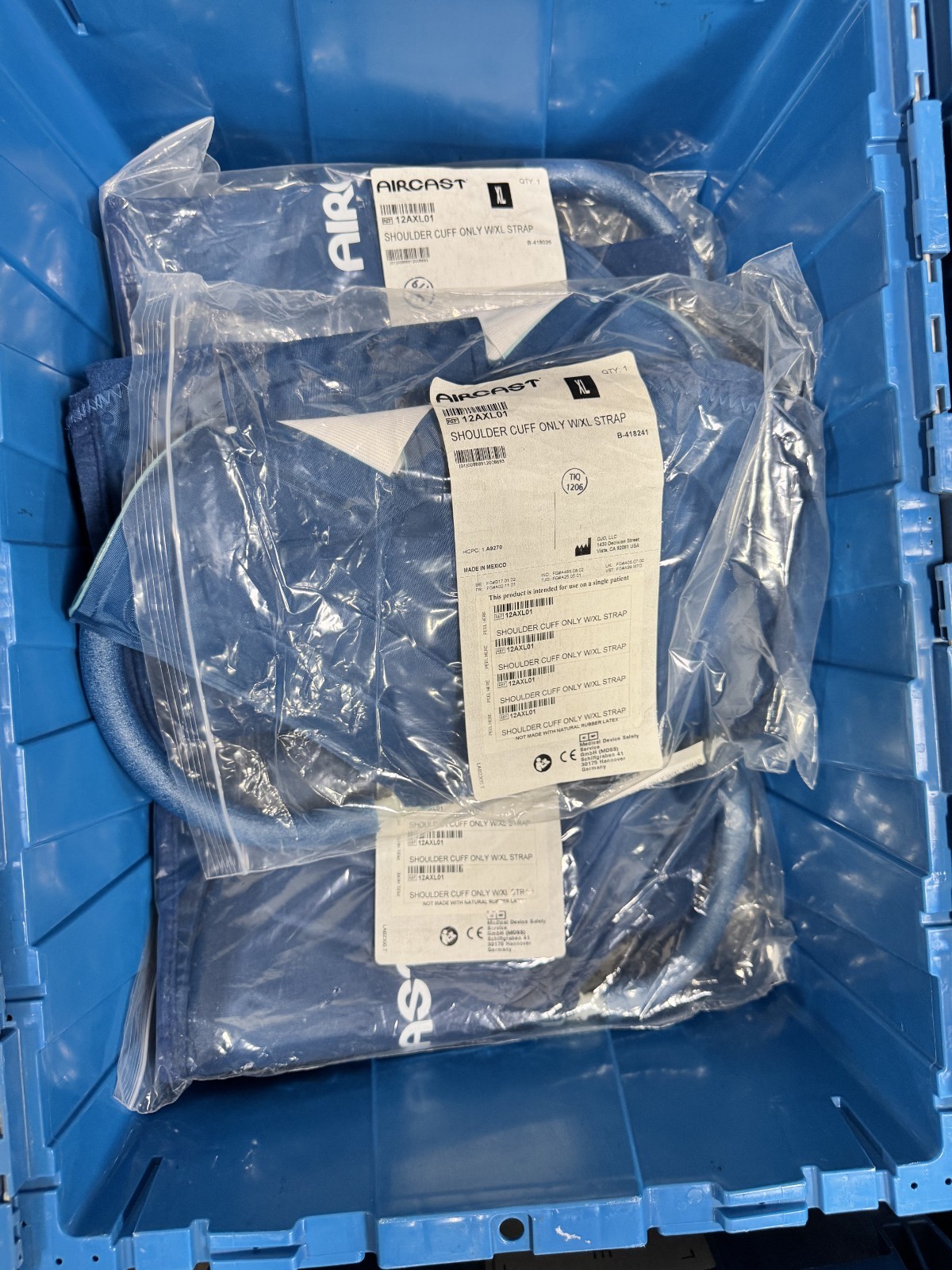 14 Pack AIRCAST Cryo/Cuff With Shoulder And Knee Cuffs