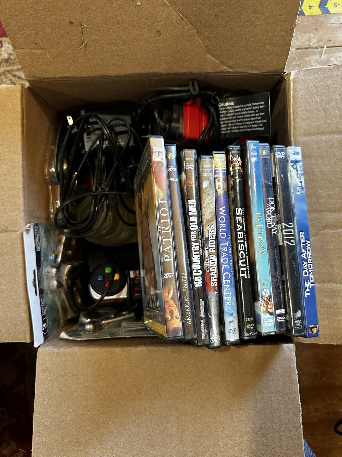 Reseller Lot Electronics And Media & More. 20 Lbs Of Merchandise. Look At Pics!