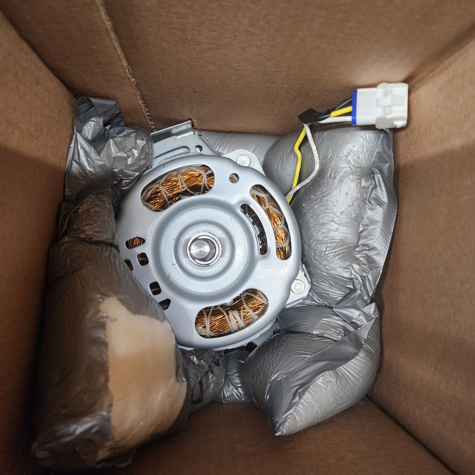 WH49X25738 GE Laundry Center Drive Motor And Shield Kit OEM Circuit Board