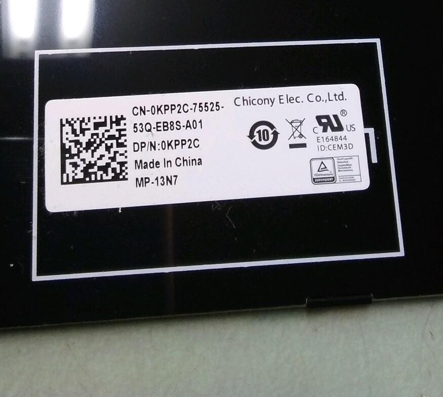 Genuine Dell Inspiron Non Backlit Laptop US Keyboard KPP2C PK1313G3A00