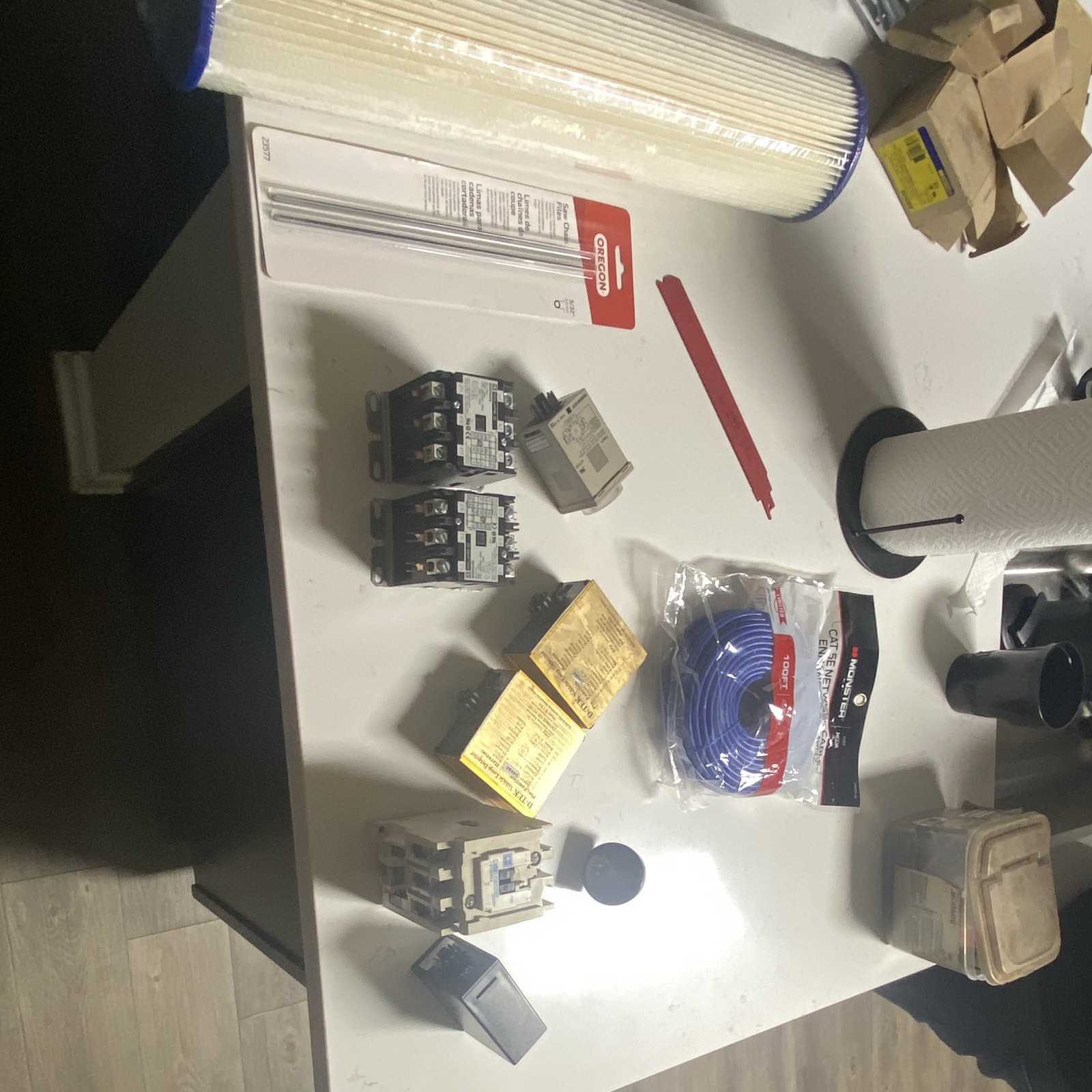 Assorted Electrical Components Lot: Circuit Breakers & Contactors