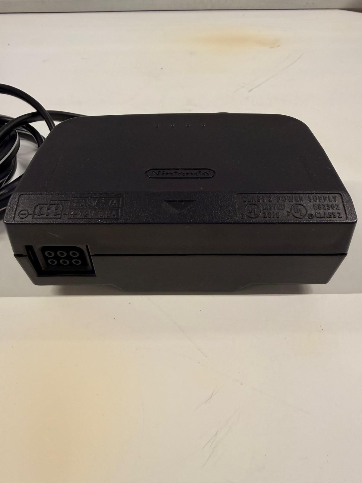 Original OEM Nintendo 64 (N64) AC Adapter Power Supply (Model: NUS-002)