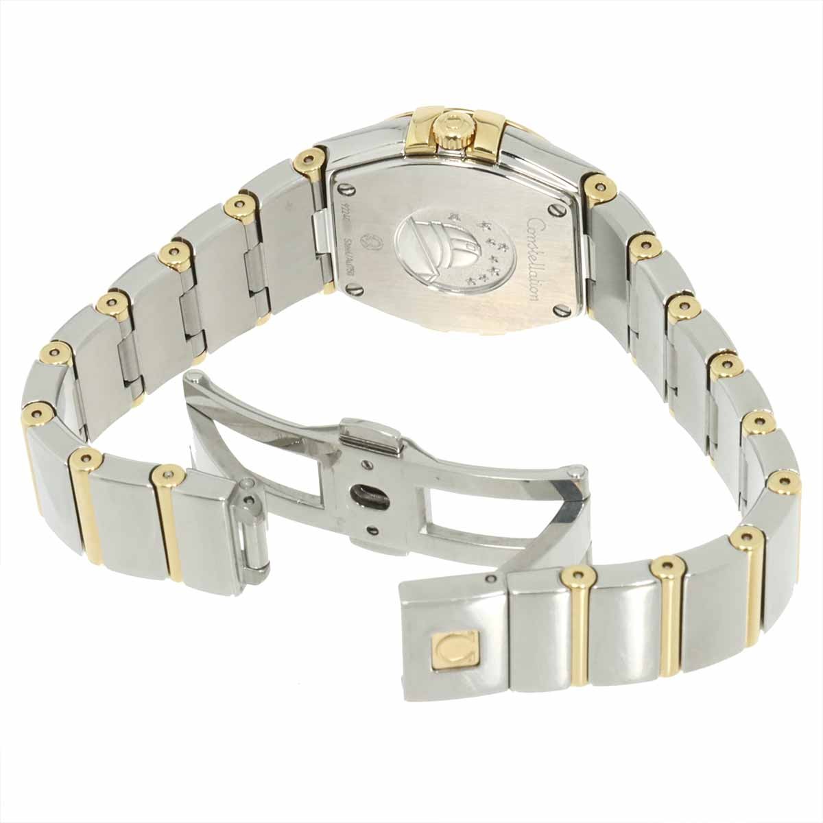 OMEGA Watch Constellation Brushed Two-Tone 123 20 24 60 58 002 K18YG Gold w/Box