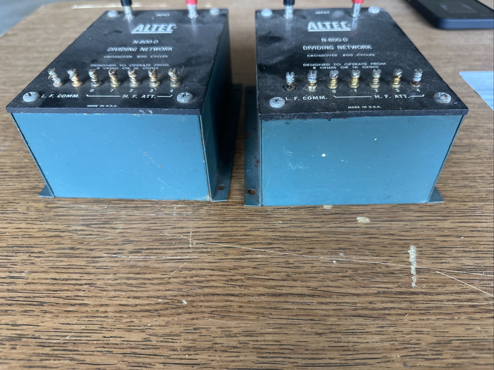 Altec M800 D X-OVERS For Horn Speaker, Pair