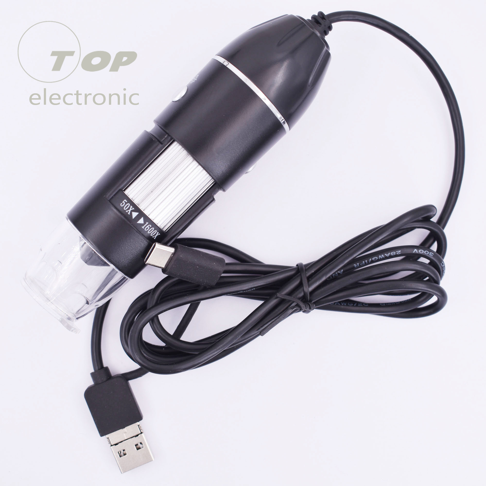 2MP USB 1000X 8 LED Digital Endoscope Microscope Magnifier Camera+Lift Stand