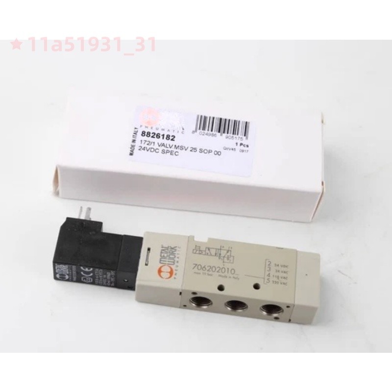 1pc Italian METAL WORK solenoid valve 706202010 24VDC Deliver quickly
