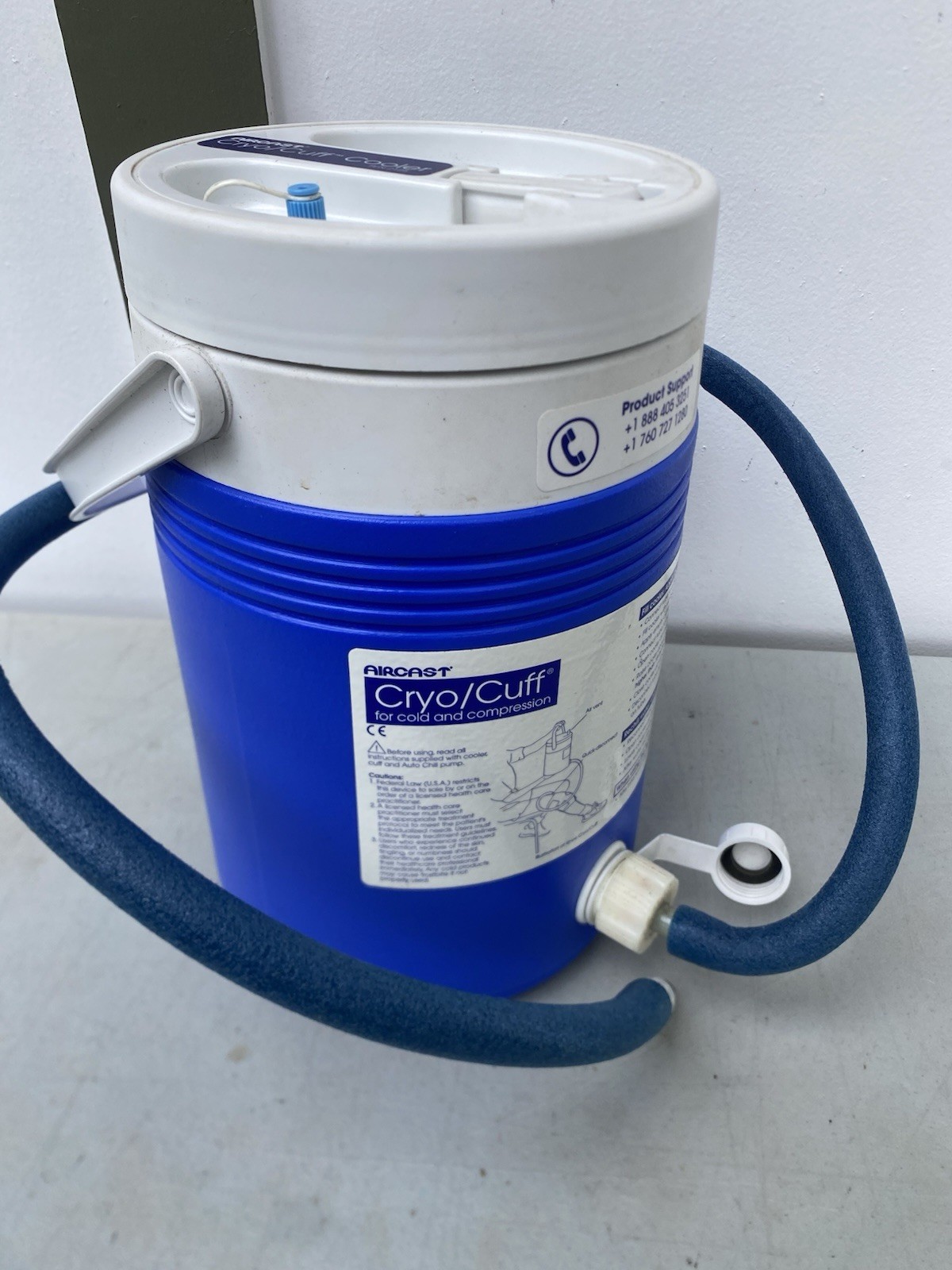 Aircast Cryo Cuff Cooler w Hose Preowned COOLER ONLY No Pad