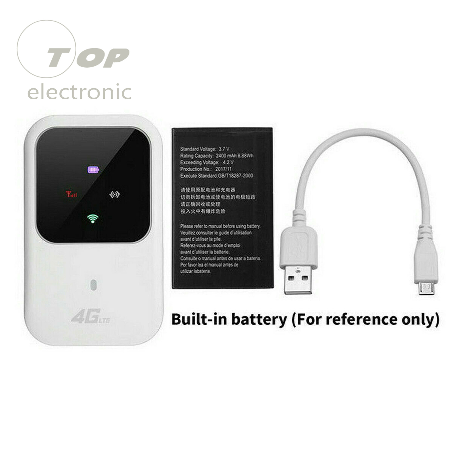 Unlocked 4G-LTE Mobile Broadband WiFi Wireless Router Portable MiFi Hotspot New