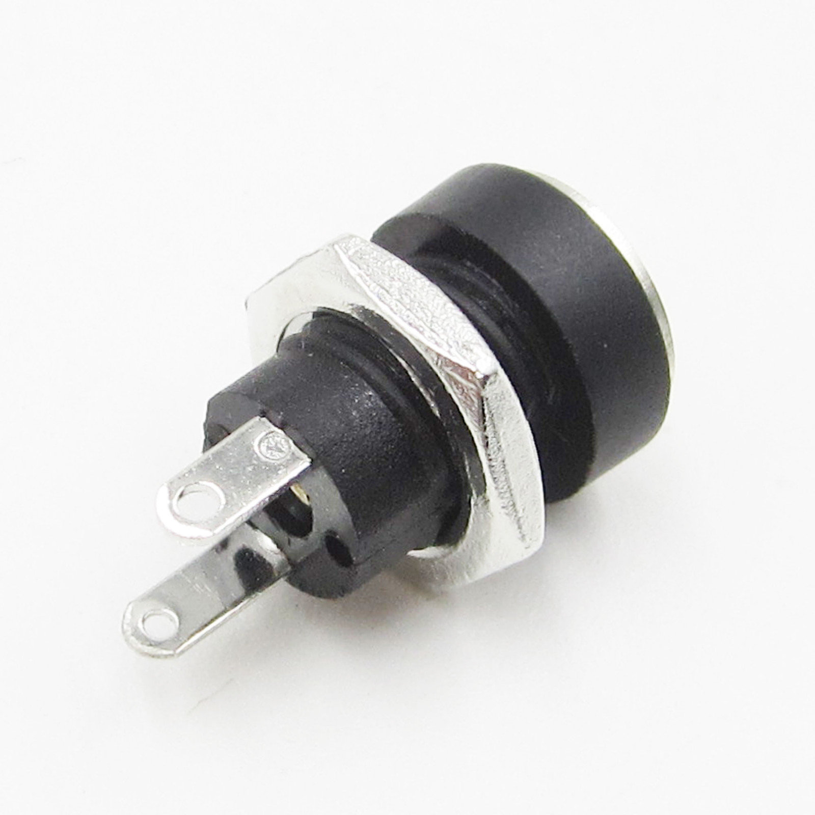 10PCS DC Power Supply Jack Socket 5.5 x 2.1mm Female Panel Mount Connector
