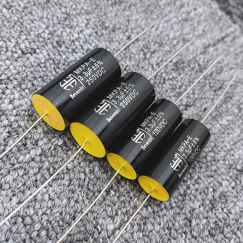 1pcs Bevenbi 0.1-100uF Metallized polyester Capacitor 100V~400V Film Axial Audio