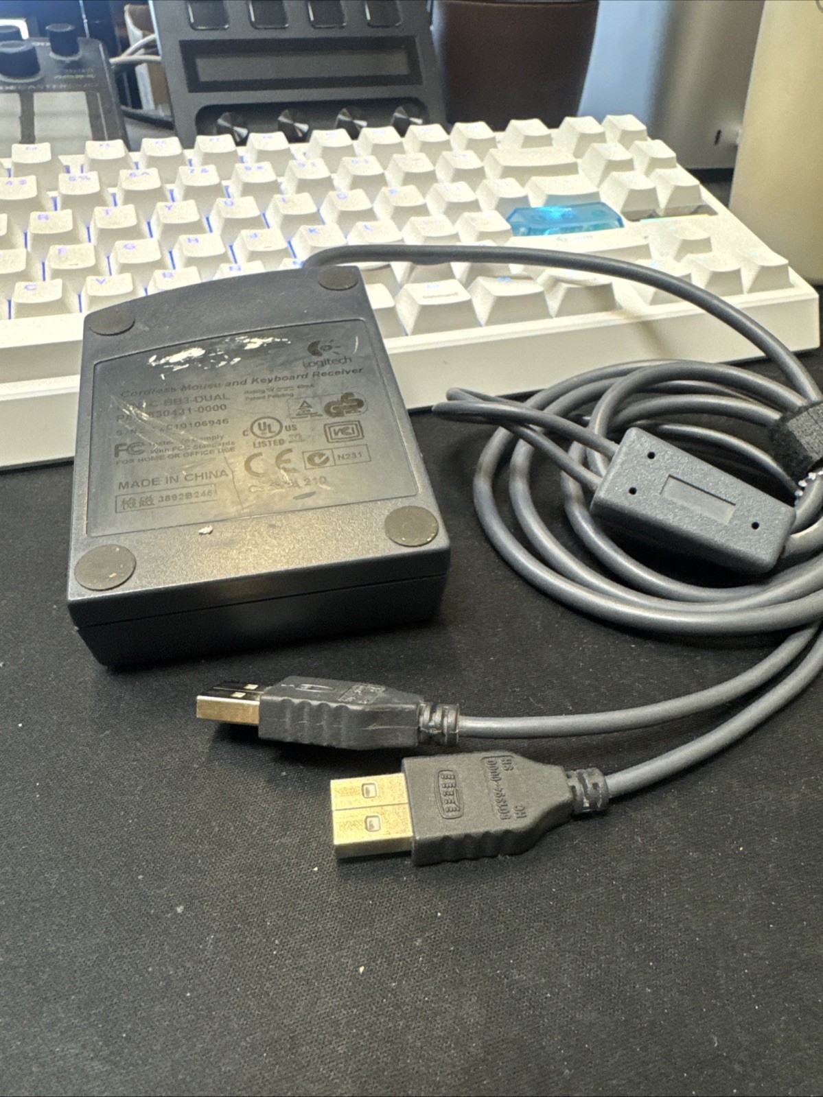 Logitech Cordless Mouse And Keyboard Receiver C-BB3-DUAL