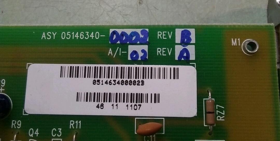 APC 05146340-0002 Rev B Comm Port IOIOI 05146533-552 Rev B