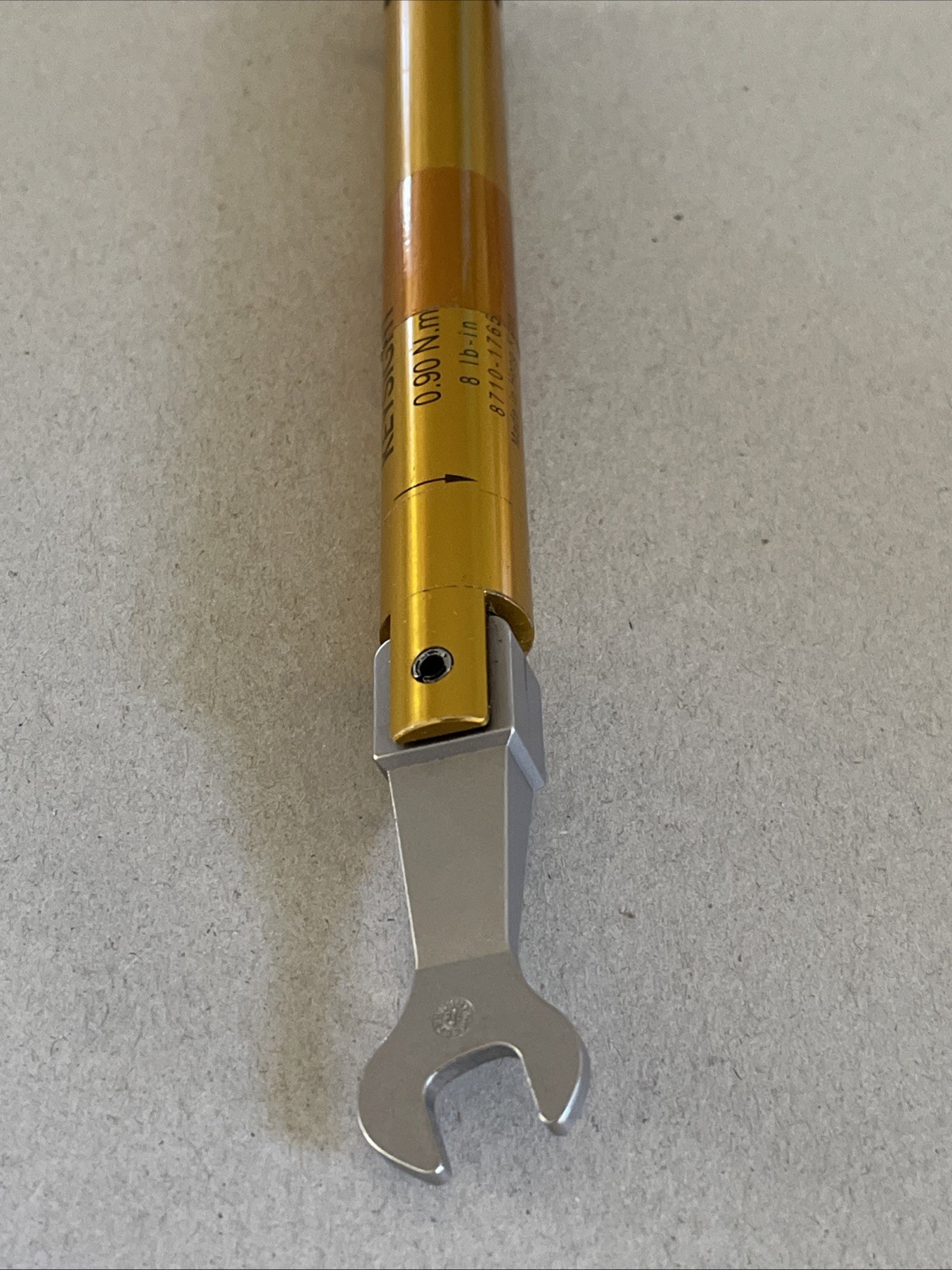Agilent 8710-1765 Open End Torque Wrench 0.90 NM 8 Lb-In