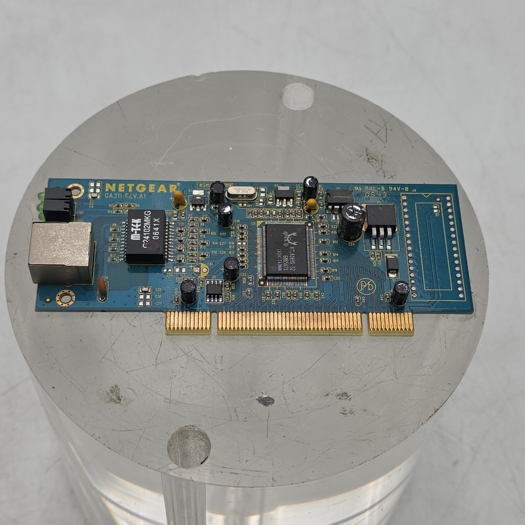 NETGEAR GA311 Gigabit Ethernet LAN PCI Adapter support 10/ 100/ 1000Mbps REV A1