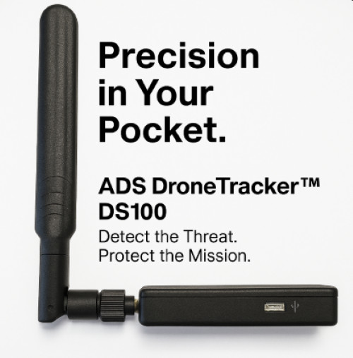 Police Drone and Pilot Detection Device –Handheld Remote ID Receiver for Phone