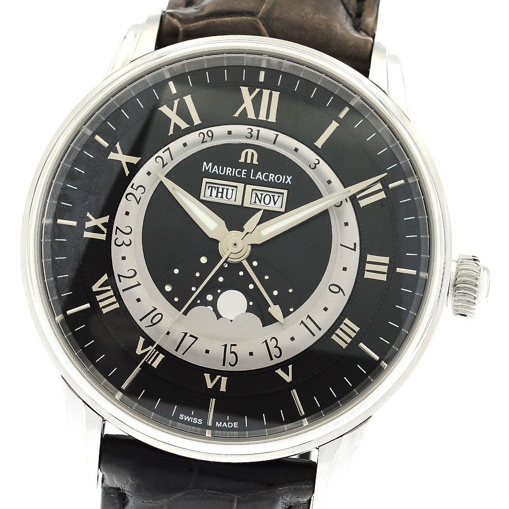 Maurice Lacroix Watch Masterpiece MP6428 Automatic Men’s Skeleton Caseback