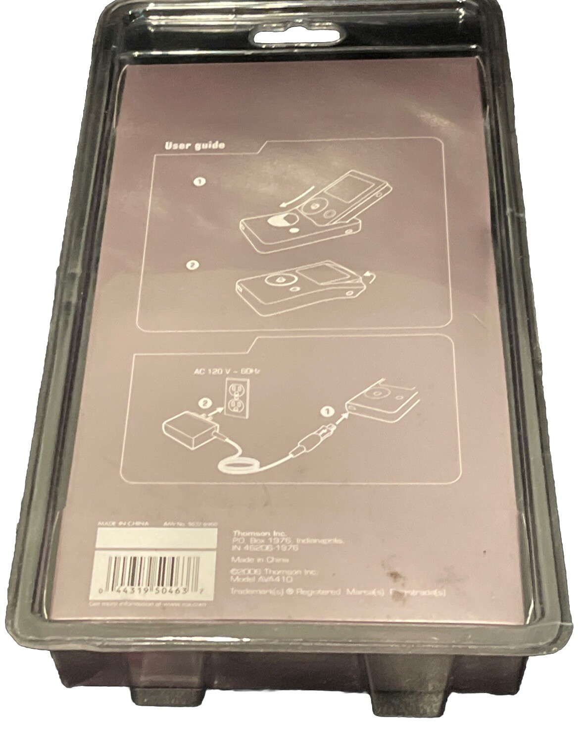 RCA mp3 Starter Kit Set AVA410 3 Silicon Cases Charging Adapter UNOPENED NEW