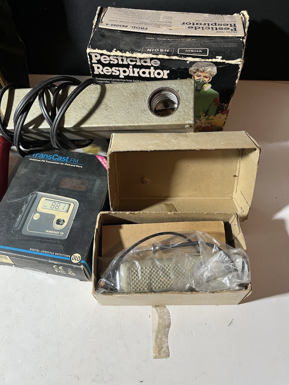 Random Mixed Assortment Lot Camera And Wires 13.2 Pounds