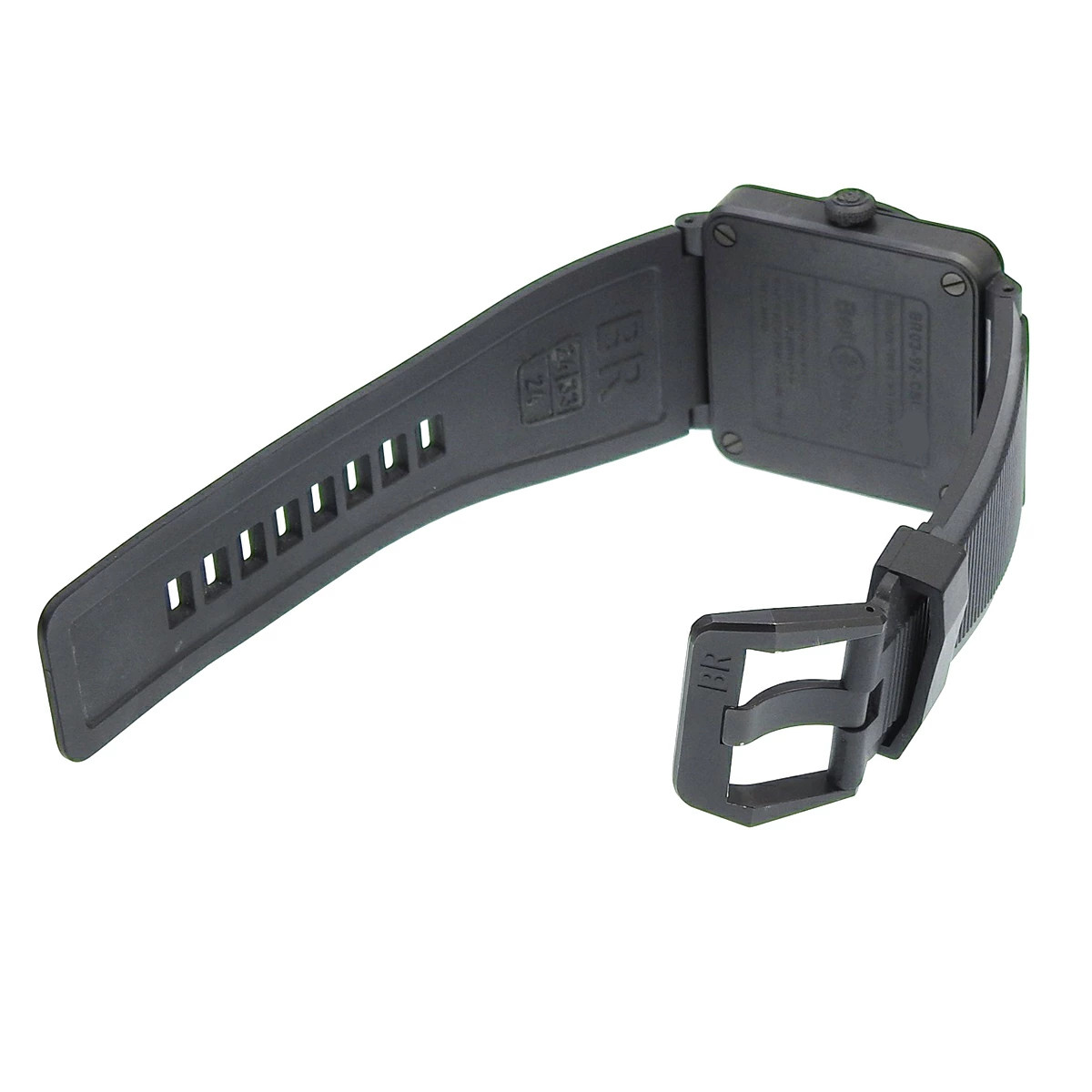 Bell & Ross BR03-92 CE Command Gray Dial Automatic Ceramic Square Watch