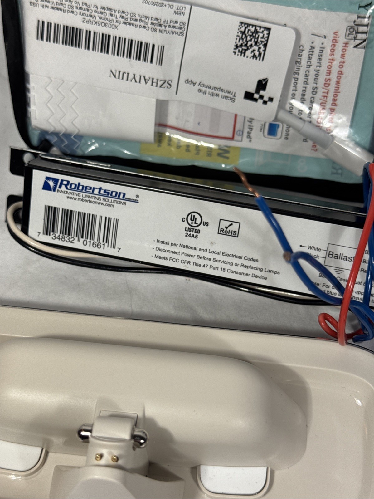 Huge Mixed Electronics & Accessories Lot – Chargers, Ink, Cables, Tools & More