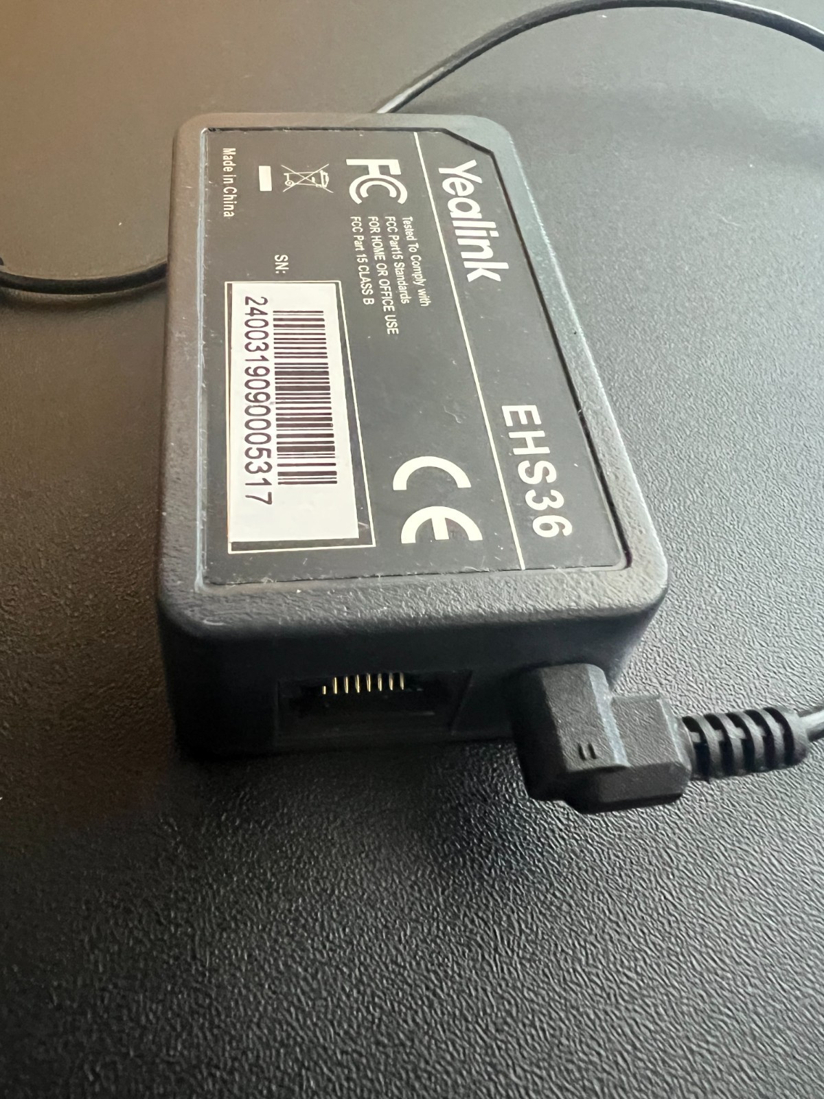 Yealink and Plantronics Parts including EHS36 and EHS40