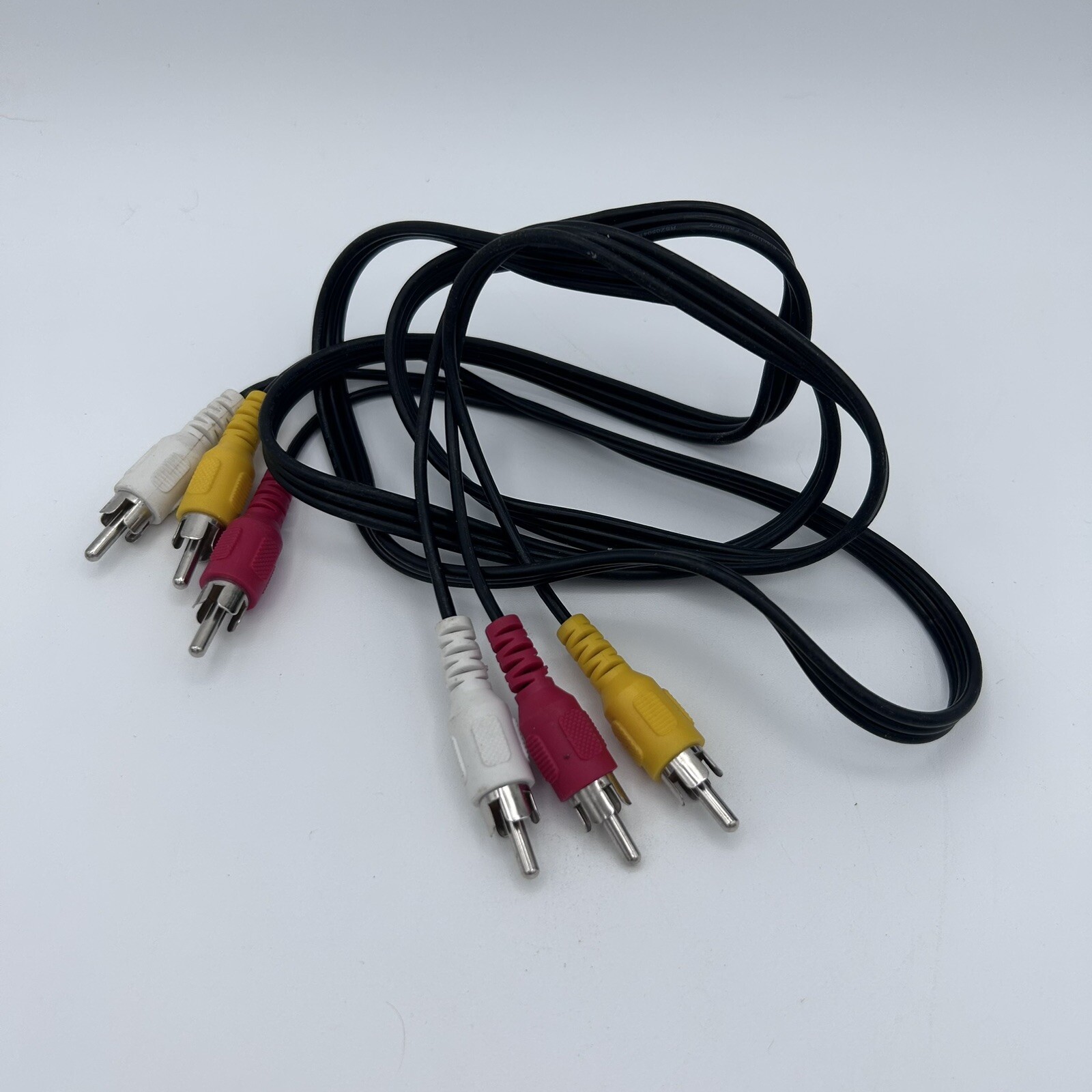 3 Electronic Cords & Cables, USB A/B, RCA, AUX, tri color, audio, visual