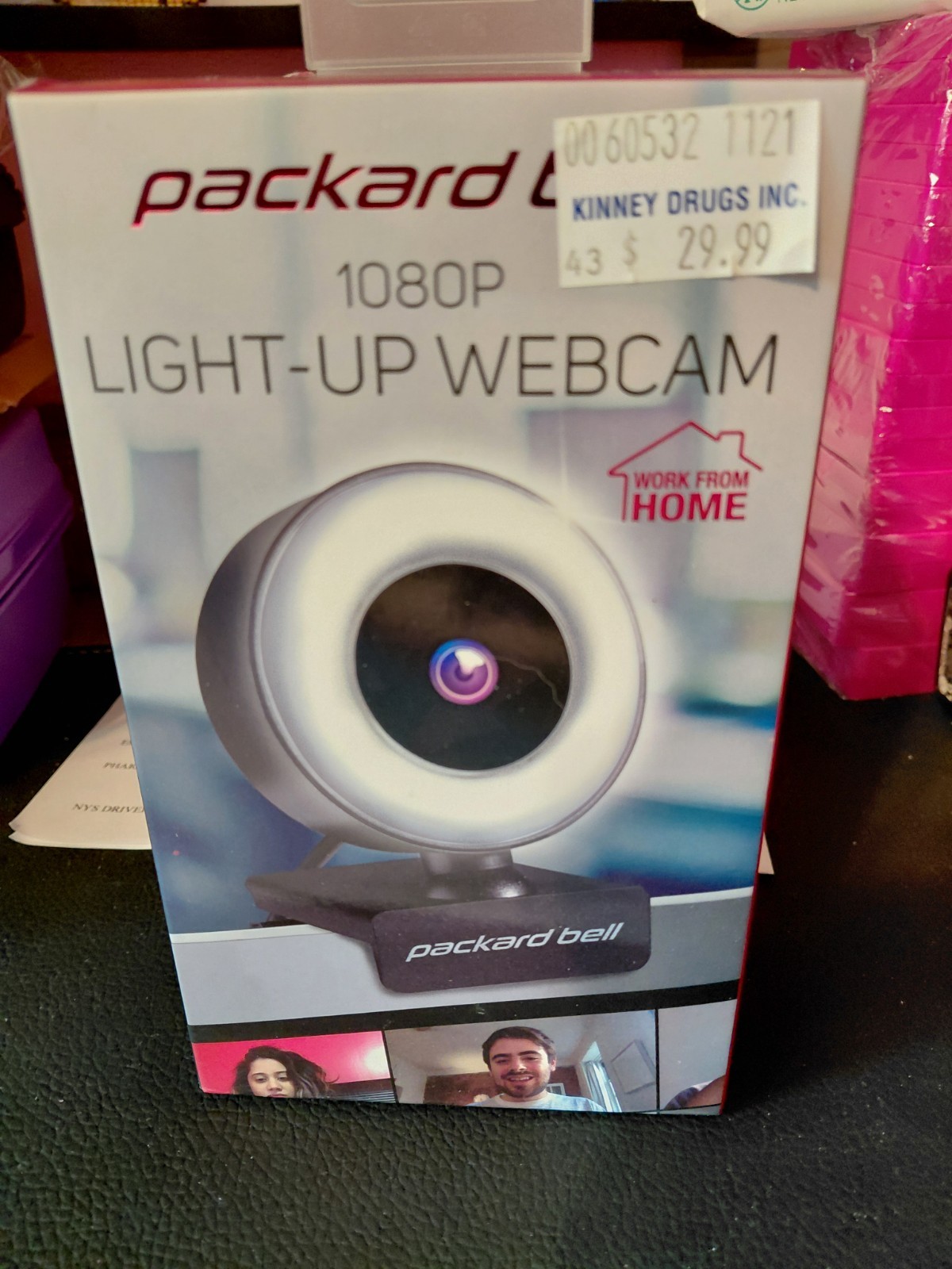Electronics Webcam Packard Bell 1080P Light Up