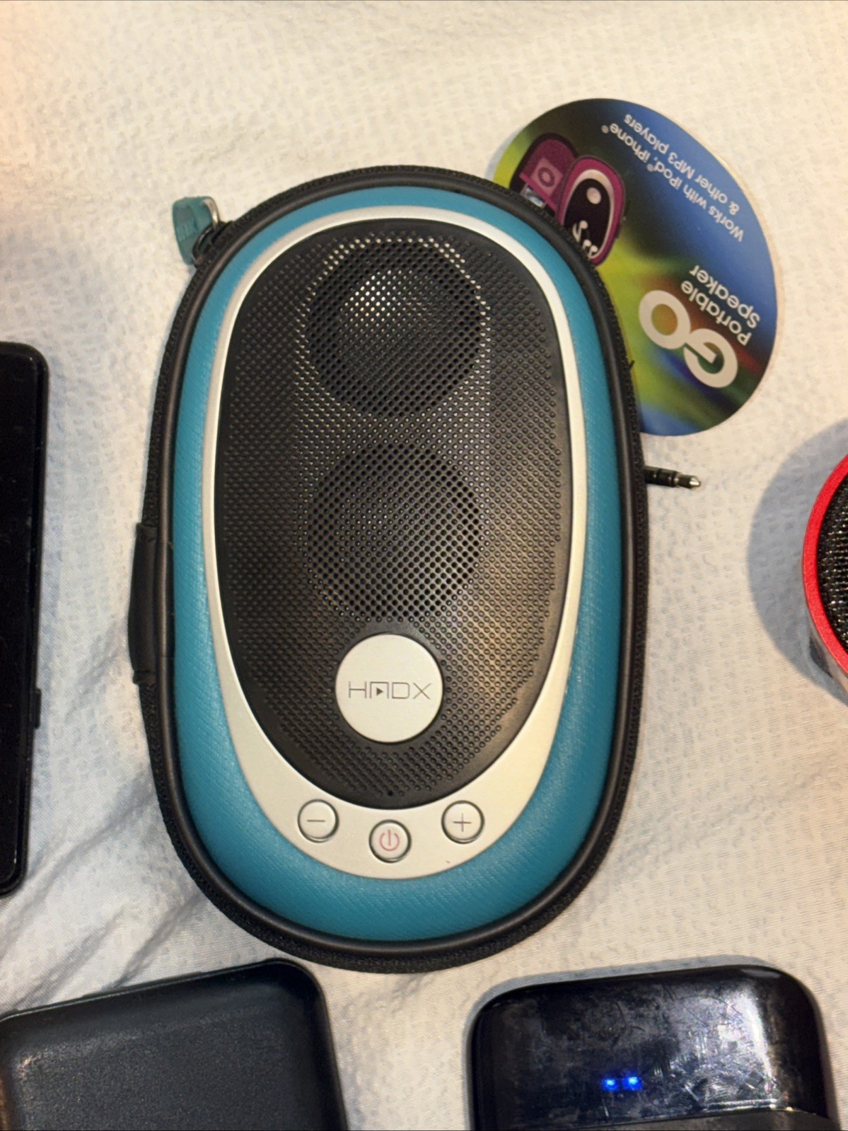mibao M500 32GB MP3 Player/ Portable Speakers/ Portable Chargers Bundled Lot