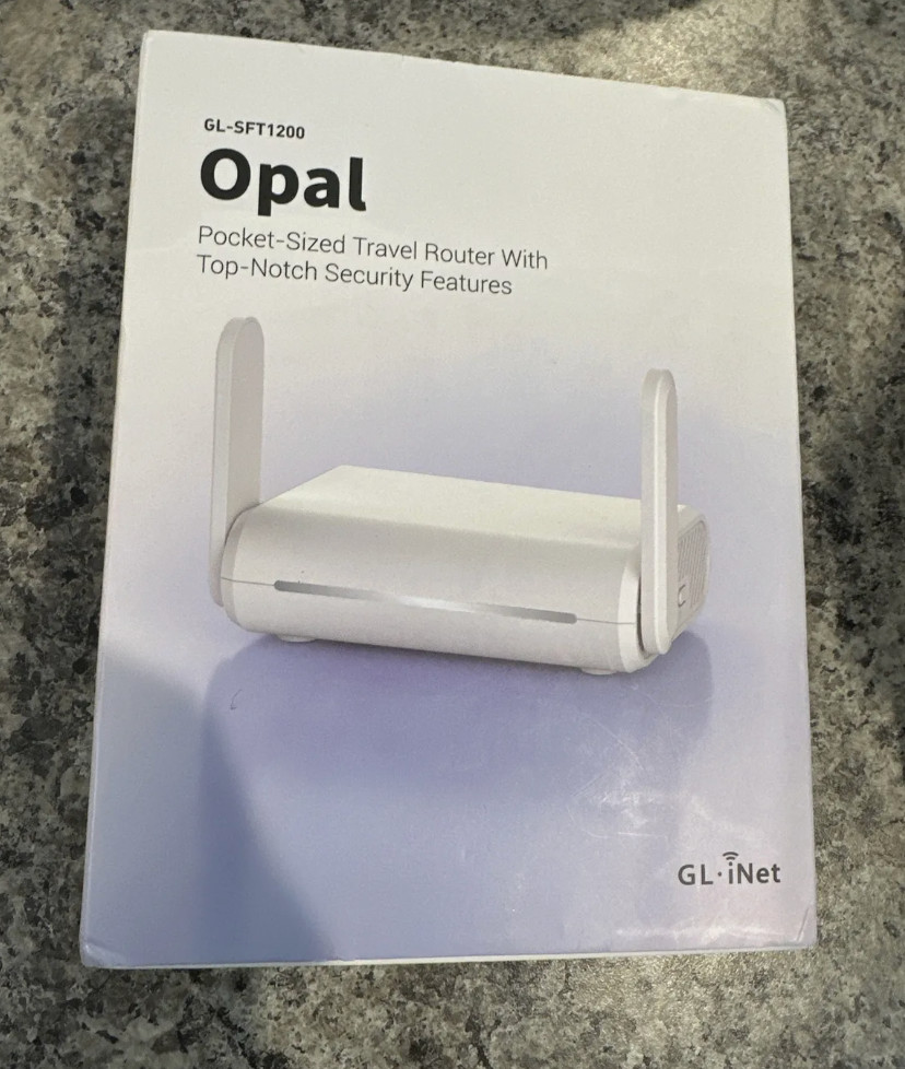 Gl.Inet GL-SFT1200 (Opal) Secure Travel Wifi Router – AC1200 Dual Band Gigabit E