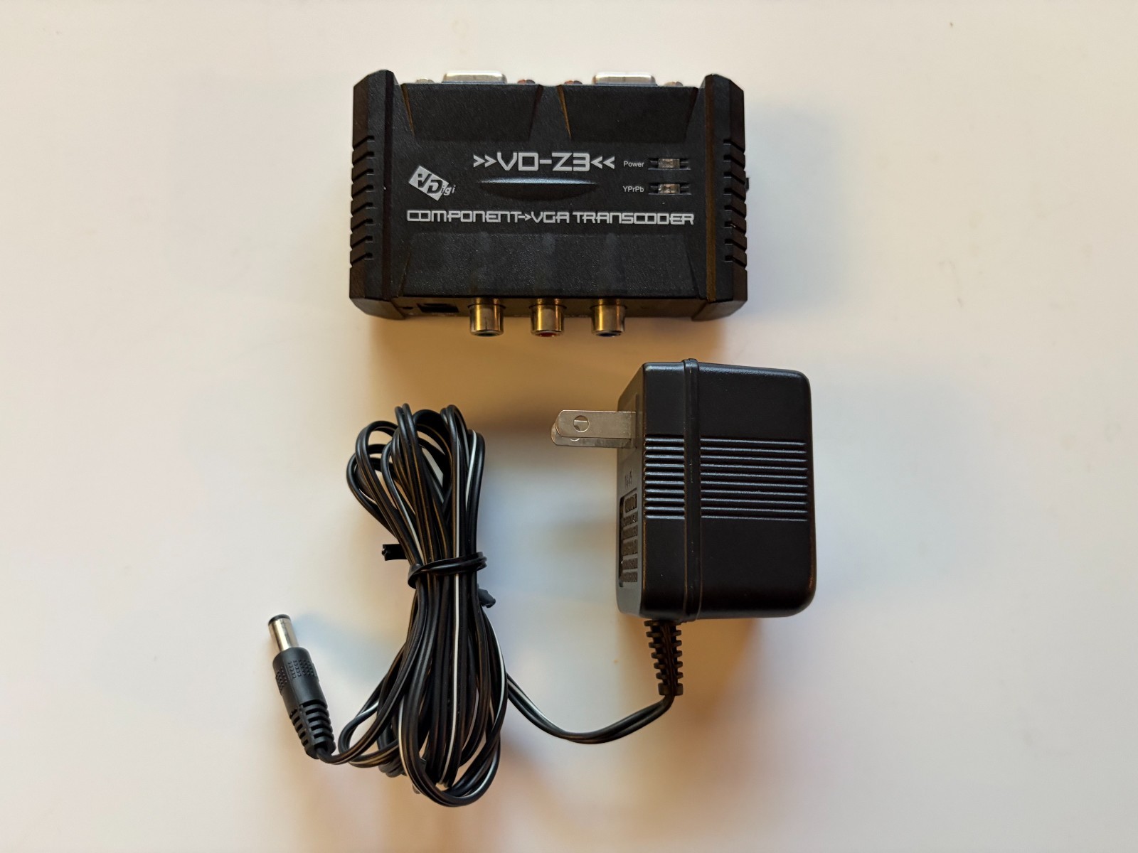 VD-Z3 Component to VGA Transcoder Converter – OG Xbox GameCube PS2 – w/ Adapter