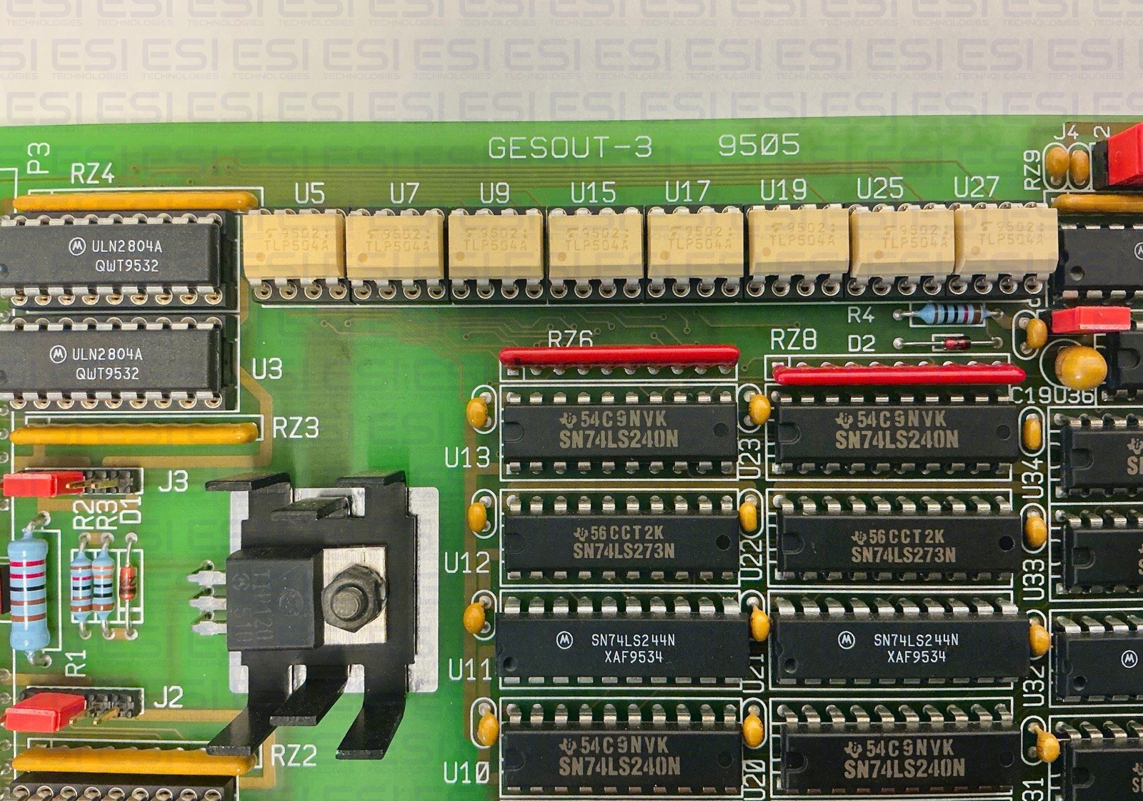 Gespac ASM ,GESOUT-3, 03-322711A03. *Sold as-is with no warranty* SKUE35