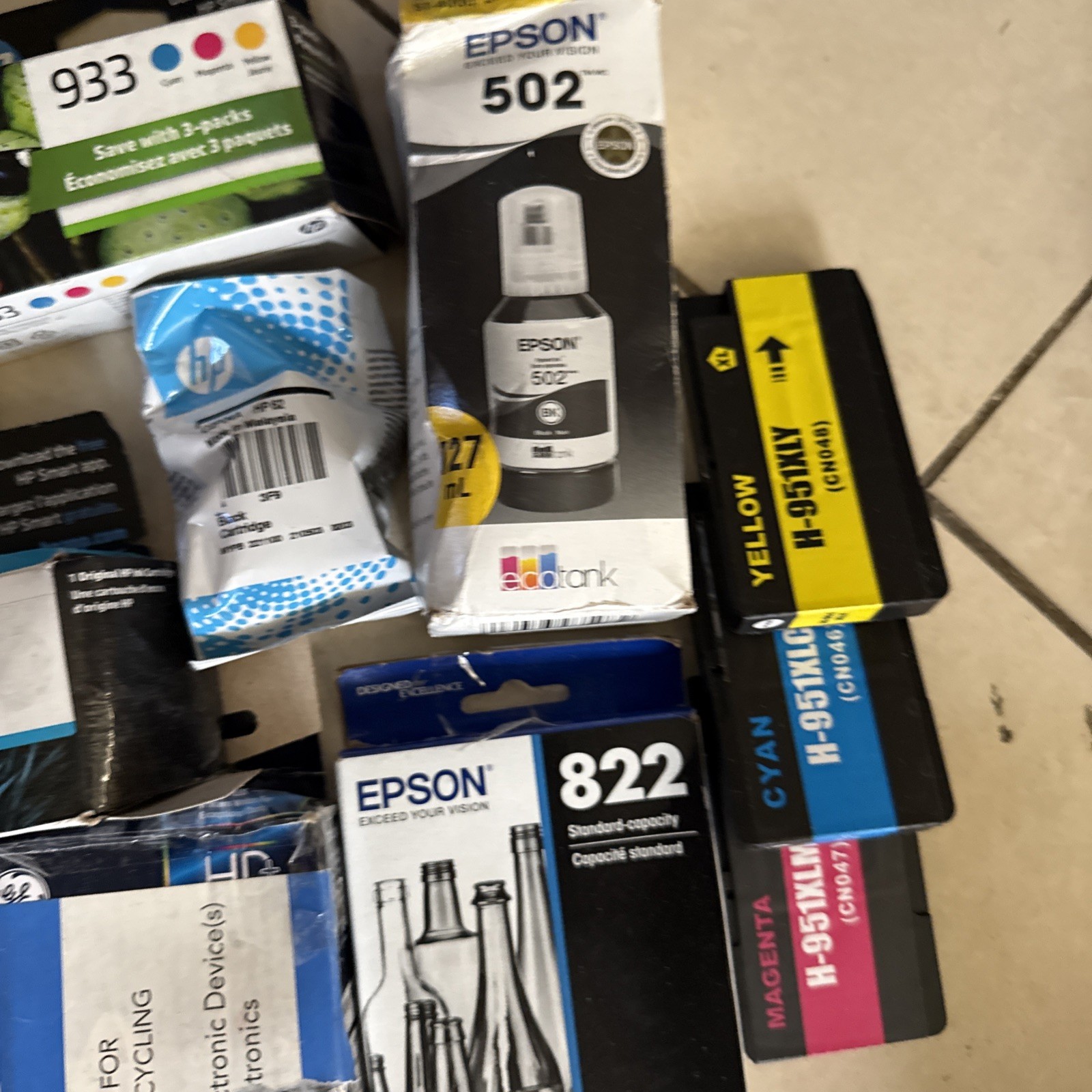 Mystery Loot Used Ink From Returns Pallet See Description
