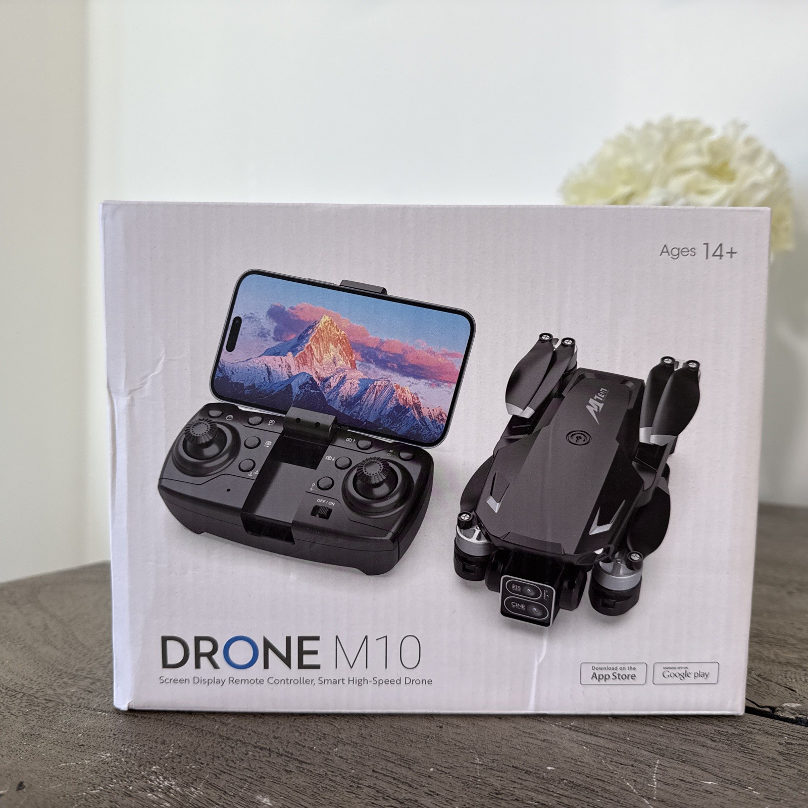 Drone M10 1080P HD Professional Foldable Quadcopter Brushless Obstacle Avoidance