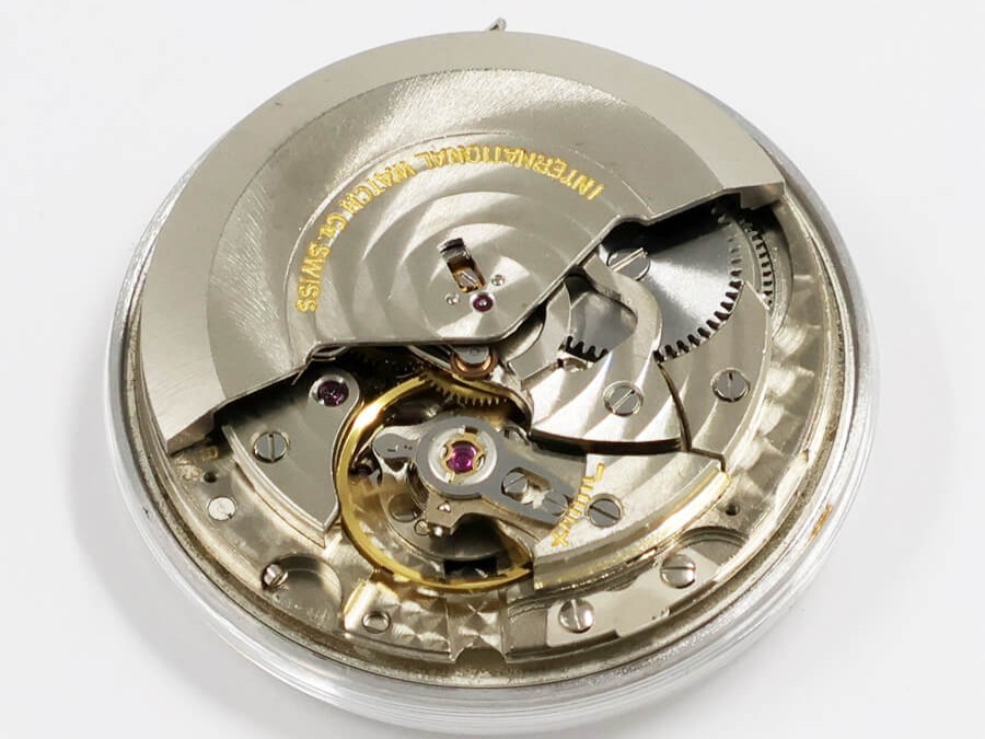IWC White Roman SSｘLeather Original Dial 1970 WhiteｘBlack Automatic Overhaul