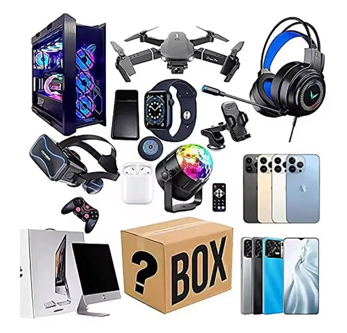 Mystery Electronic Box 2025 Description Brands Loot