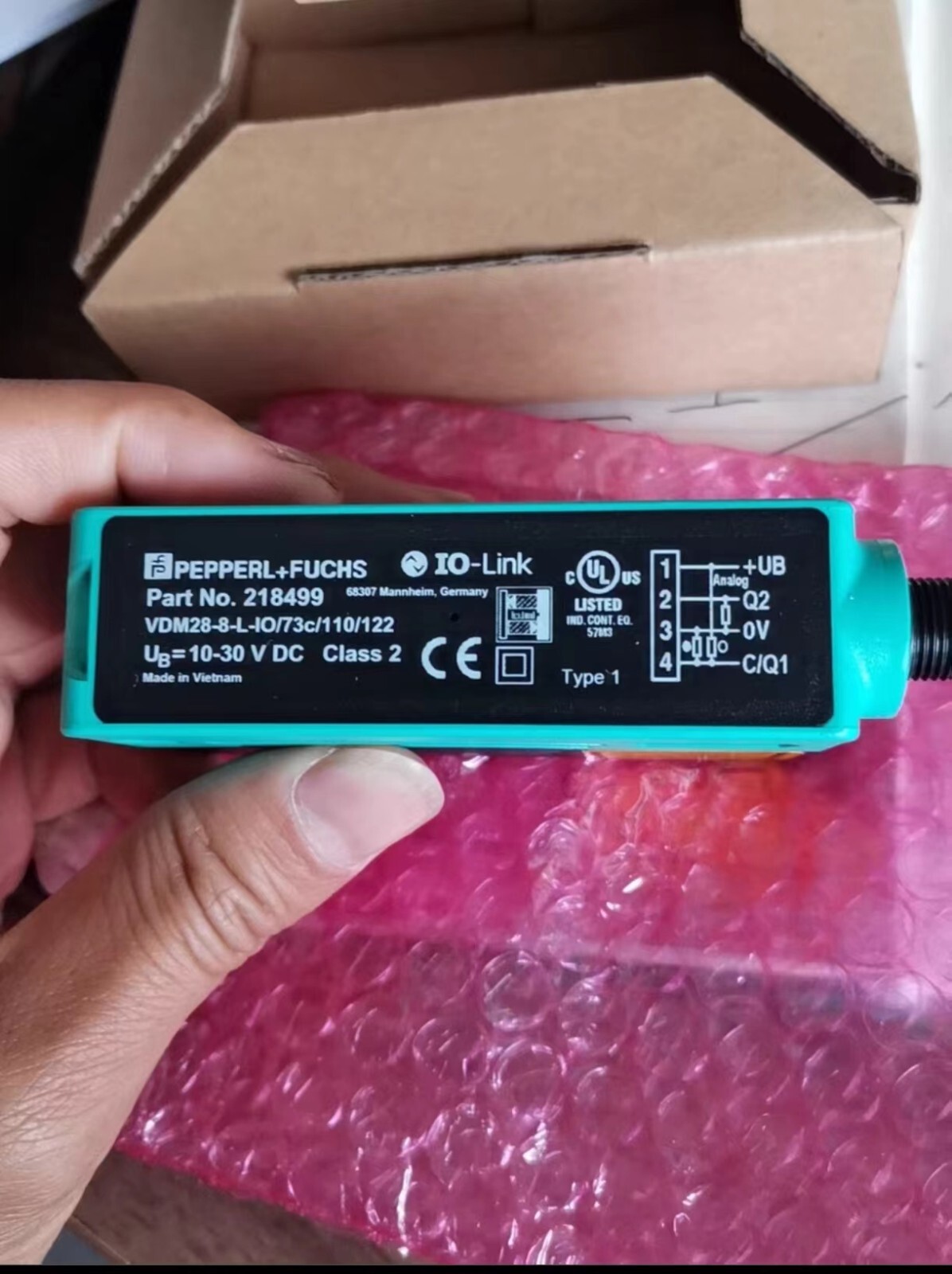 1 PCS Pepperl-Fuchs VDM28-8-L-IO/73C/110/122 ALL NEW IN NEW BOX