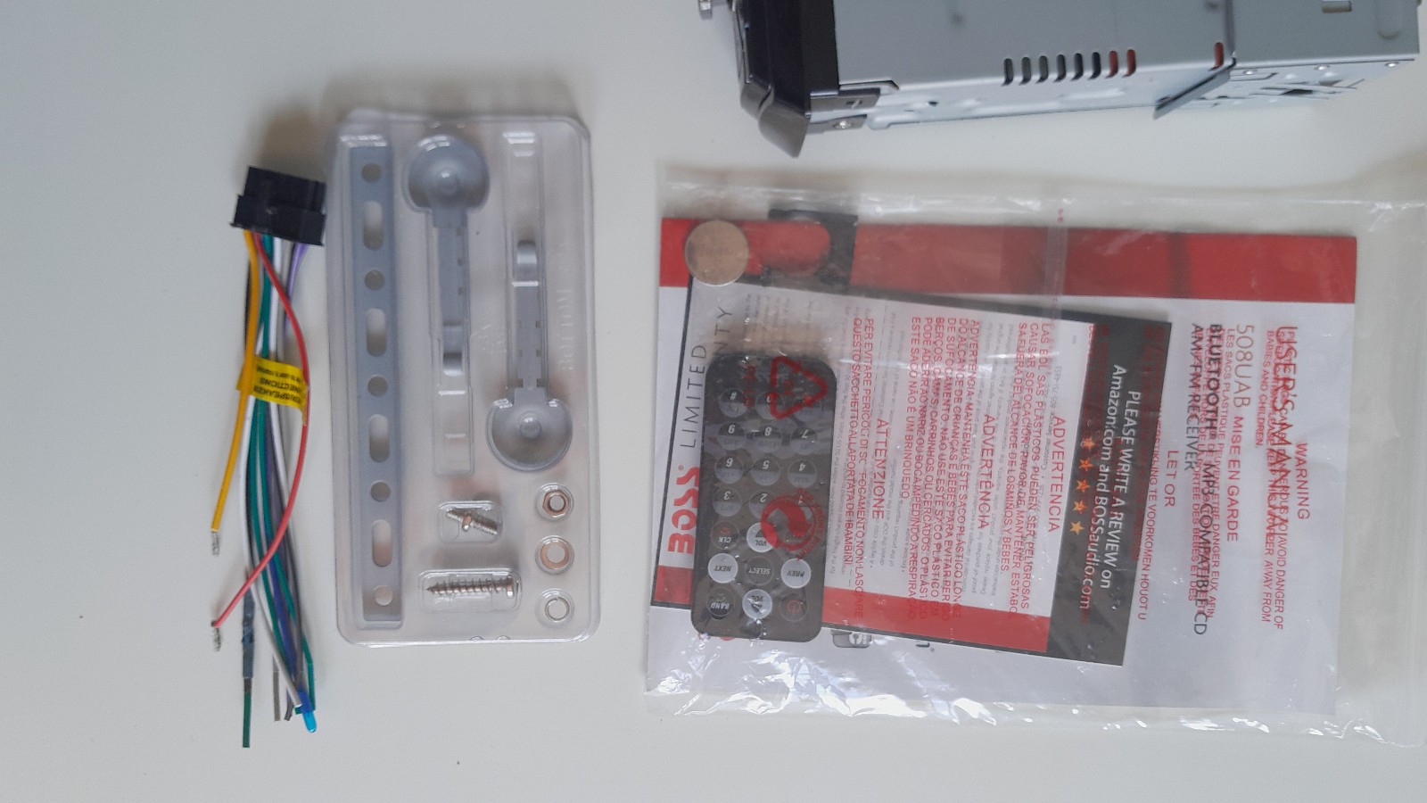 Car Dashboard Audio / Video Systems, Audio Amplifier, Speaker, etc. Item Lot