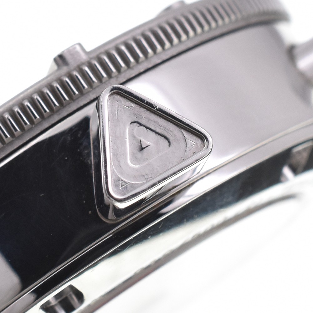 Alain Silberstein Marine G GMT Automatic 34mm Grey Dial Stainless Steel Rubber