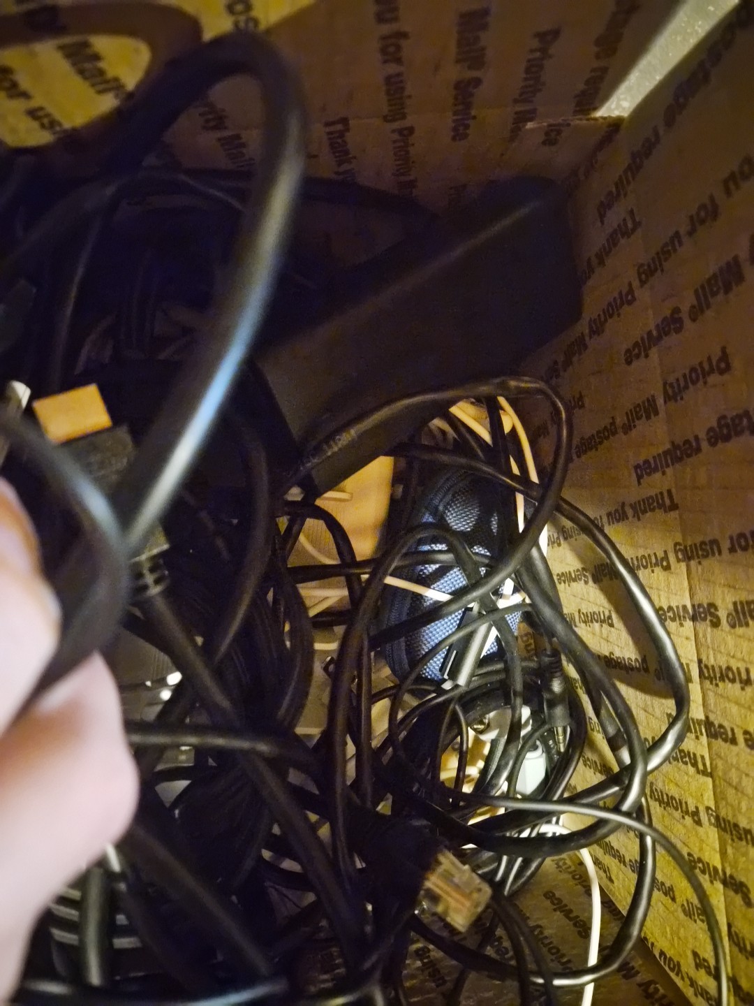 Medium Sized Lot Of Random Cables Some Tested Some Untested Used Priority Mail