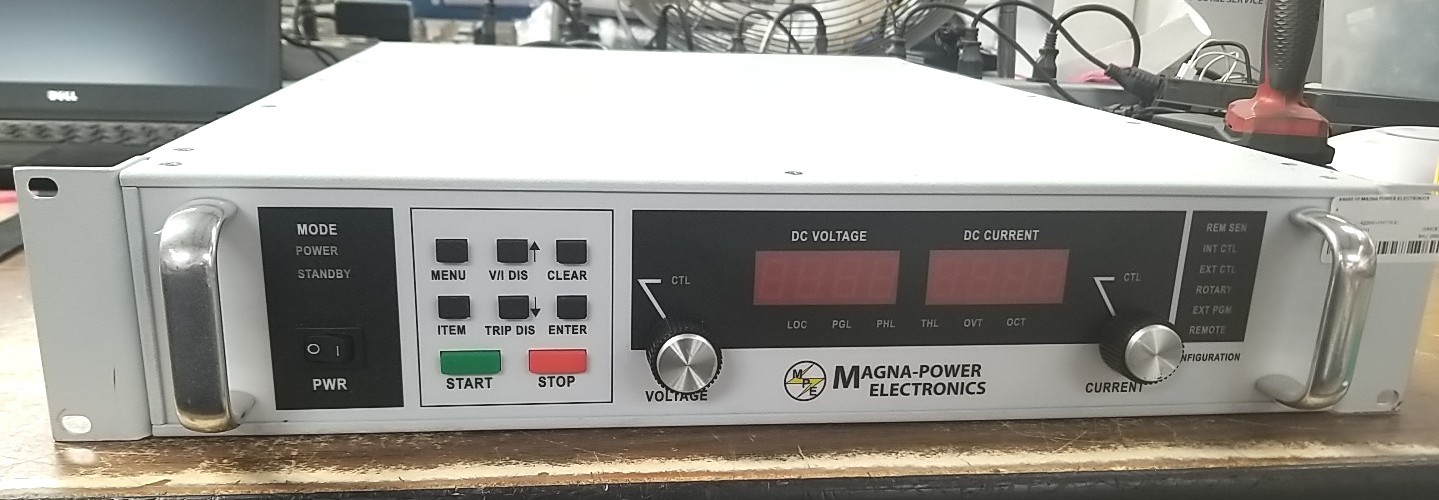 Magna-Power XR400-10 400v DC 10A Vin=240V AC 14A 3phase