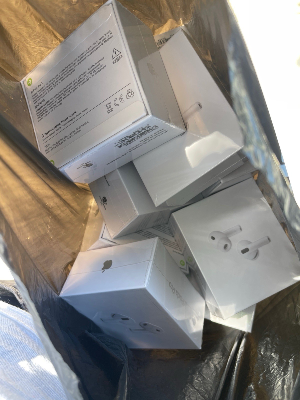 Apple AirPods 3 Wireless Earbuds Mixed Lot, Multiple Boxes, Bulk Lot